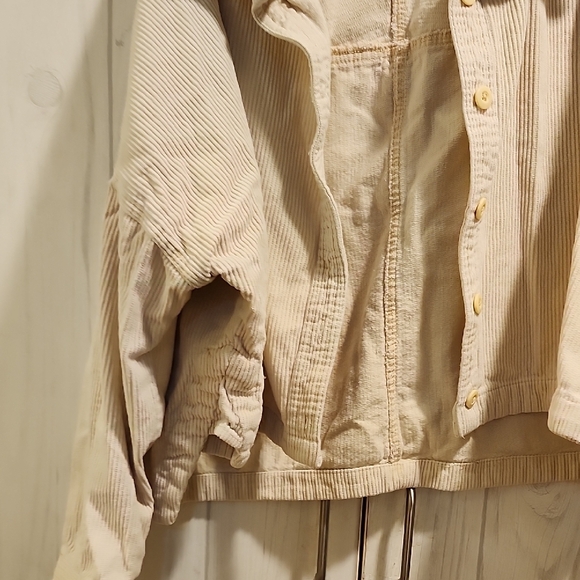 Forever 21 Cream Ribbed Jacket - Picture 6 of 7